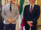 Il sindaco di Asti Maurizio Rasero e l'assessore allo Sport Mario Bovino