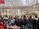 La nuova disposizione del mercatino dell'antiquariato (Merphefoto)