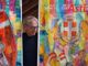 Il Maestro del Palio FIlippo Pinsoglio con i Palii 2021 (MerfePhoto)