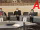 Da sinistra a destra il dott. Messori Ioli, il sindaco Rasero e l'assessore Cotto
