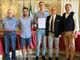 Foto di gruppo a margine della conferenza stampa di presentazione della rassegna moncalvese
