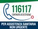 Nuovo numero unico assistenza sanitaria