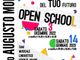 La locandina della giornata di Open School del Monti