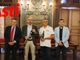 Da sinistra: l'assessore Origlia, il sindaco Rasero, il presidente di C.A.M.E.A. Fabio Gaiotto e il direttore di Coldiretti Asti Diego Furia