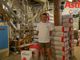 Roberto Bogetto nella sua azienda di Castello di Annone
