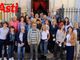 Il candidato sindaco Paolo Crivelli (al centro) con i candidati consiglieri - Foto Merfephoto - Efrem Zanchettin, come per tutte le immagini presenti in questa galleria