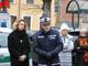 Il comandante della polizia locale, Riccardo Saracco, con la vicesindaca Stefania Morra, durante un sopralluogo a Quarto