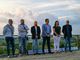 Portacomaro cornice della presentazione della stagione del tamburello a muro