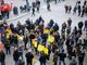 Una delle proteste degli ambulanti dei giorni scorsi