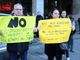 Una delle tante proteste degli ambulanti (MerfePhoto)
