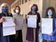 Da sinistra Giovanna Cristina Gado, Gloria Fasano, Maria Bagnadentro (Soroptimist) e Laura Nosenzo (SOS donna)