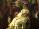 Un'immagine di scena da &quot;Rapito&quot; con Paolo Pierobon (il papa Pio IX) e l'esordiente Enea Sala