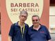 Il vice direttore Coldiretti Asti Secondo Rabbione e il direttore della cantina Sei Castelli Enzo Gerbi