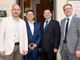 Rasero e Cerrato ritratti con il Console Generale della Repubblica Democratica di Cina in Italia Liu Kan (immagine d'archivio)