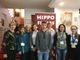 Riccardo con le altre studentesse della finale di Jesolo e la professoressa Sigismondi