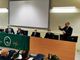 Un momento dell'intervento del sindaco Maurizio Rasero
