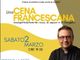Ad Asti una cena francescana ricca di sapori e vangelo