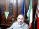 Un fermo immagine tratto dalla video intervista