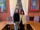 Il sindaco Anna Macchia con la dottoressa Marravicini