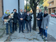 Foto al termine del sopralluogo in Via Carlo Graziani del Tavolo tecnico per il Piano e il Regolamento del verde della Città di Asti con il Sindaco Maurizio Rasero e l’Assessore Stefania Morra e i membri del Tavolo tecnico, Angelo Porta, Simona Straforini, Marco Devecchi, Ricardo Palma e Elena Berta (Coordinatore del Tavolo).