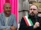 Nel collage il consigliere Spata e il sindaco Rasero