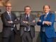 Nella foto, da sinistra a destra: Pierpaolo Stra, Tino Cornaglia e Riccardo Corino