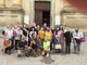 Il gruppo alla partenza di &quot;Ti racconto Villafranca&quot;