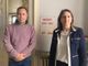Il sindaco Anna Macchia con il responsabile dell'Ufficio Anagrafe Stefano Aubert Gambini
