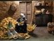 Una delle incredibili miniature del presepe di Vezzolano