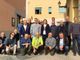 Il sindaco Anna Macchia (al centro nella foto) con un gruppo di volontari a un recente seminario formativo