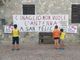 Cinaglio è scesa in piazza contro l’antenna Wind al Colle di San Felice