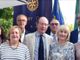 Luigi Florio con il Consiglio 2022-2023 del Rotary Club Asti