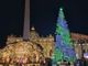 Acceso l'albero donato dal Piemonte al Papa  &quot;astigiano&quot; [VIDEO E FOTO]