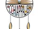 Il logo degli Acchiappalibri della Biblioteca Astense
