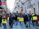 Una foto di repertorio della protesta degli ambulanti contro l'Amministrazione (merfephoto)