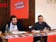 Mauro Bosia (a sinistra) e Michele Anselmo ritratti nel corso della presentazione stampa del &quot;libro bianco&quot; su Asp