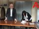 La firma tra il preside Calcagno e la dottoressa Modonese