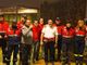 L'Associazione Carabinieri di Nizza, di sera, durante una manifestazione