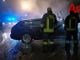 In foto il penultimo incendio auto a San Fedele
