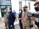 Il generale Figliuolo e il presidente Cirio in visita alla caserma &quot;Vian&quot; di Cuneo