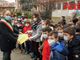 I bimbi della scuola Baracca con il sindaco Rasero