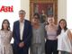 Le studentesse premiate con il presidente Mario Sacco, Annarita Nulchis e Ilaria Caramellino (merfephoto)