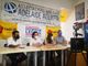 Un'immagine della conferenza presso la sede torinese dell'associazione radicale Adelaide Aglietta