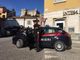 Una pattuglia dei carabinieri nel centro di Costigliole d'Asti (immagine generica d'archivio)