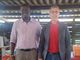 Carelli con Mamadou Seck