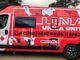 Il camper che sta girando l'Italia (Foto Cgil)
