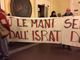 Ad Asti questa sera Consiglio comunale movimentato. Nella maratona verso l'approvazione del Bilancio 2020, alcuni manifestanti protestano per il taglio economico all'Israt