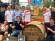Il team Aresca Vini di Mombercelli, vittoriosi della Corsa delle Botti 2023