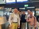 La delegazione astigiana all'imbarco del volo verso Pechino