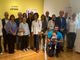 Una delegazione del Rotary in visita alla mostra &quot;Il vetro è vita&quot;
